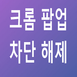 크롬 팝업 차단 해제, 이렇게 쉽다고? 진작 할 걸!