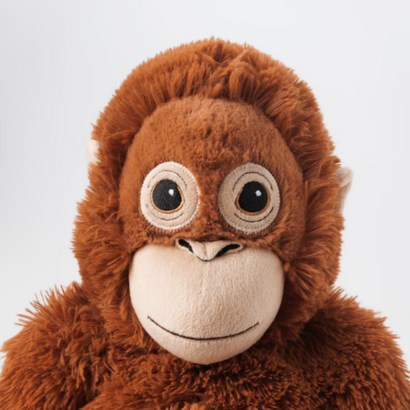 이케아 오랑우탄  봉제인형 원숭이 고릴라 아기 애착 귀여운 수면 동물 솜 큰 인형 어린이 선물 리뷰후기