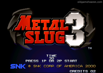 메탈슬러그 3 (Metal Slug 3)