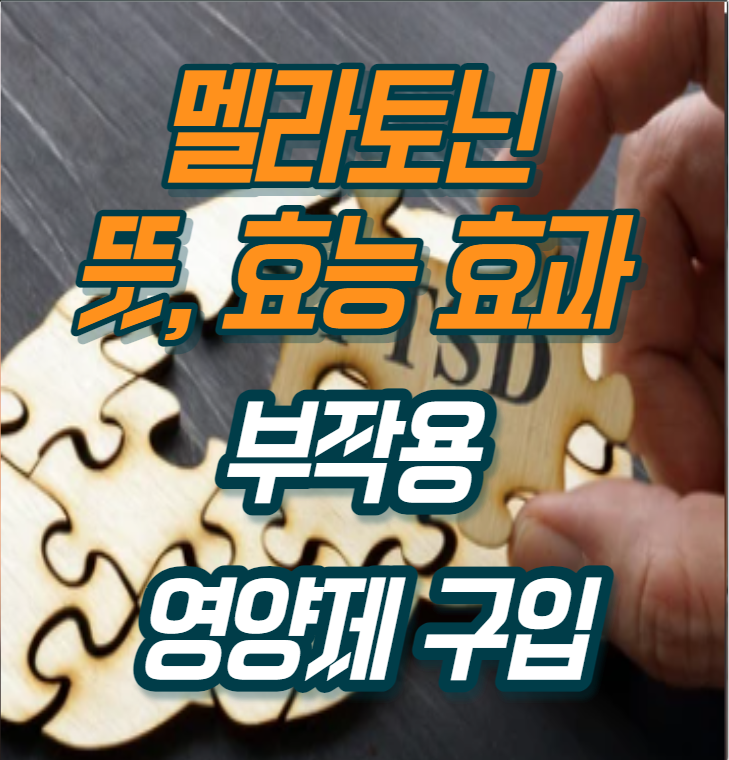 멜라토닌 뜻 효능 효과 부작용 구입처 많이 들어가 있는 음식