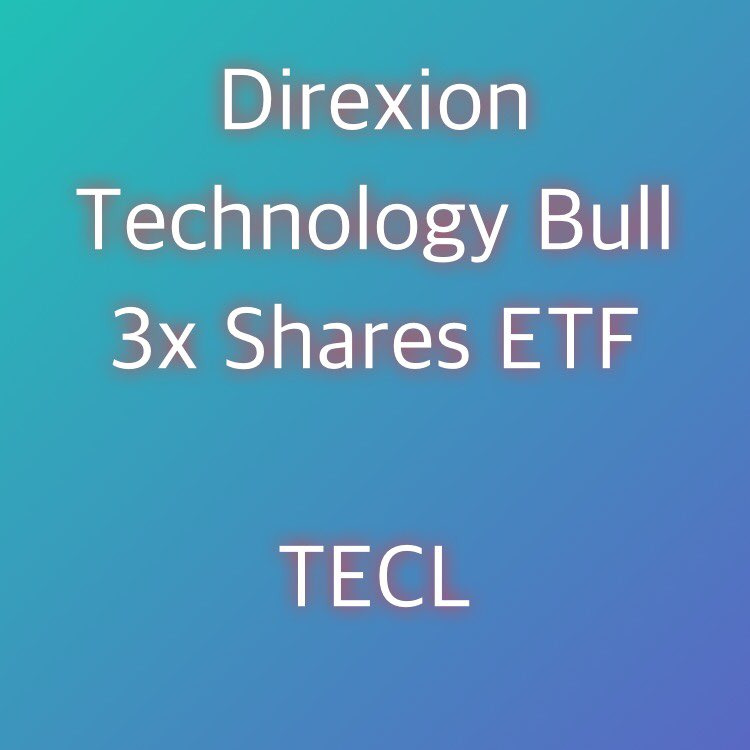 TECL ETF - 미국 대형 기술기업 3배 레버리지 투자