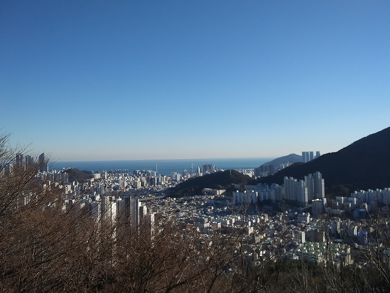 배산 산행.60 - 맑고 시원한 날.