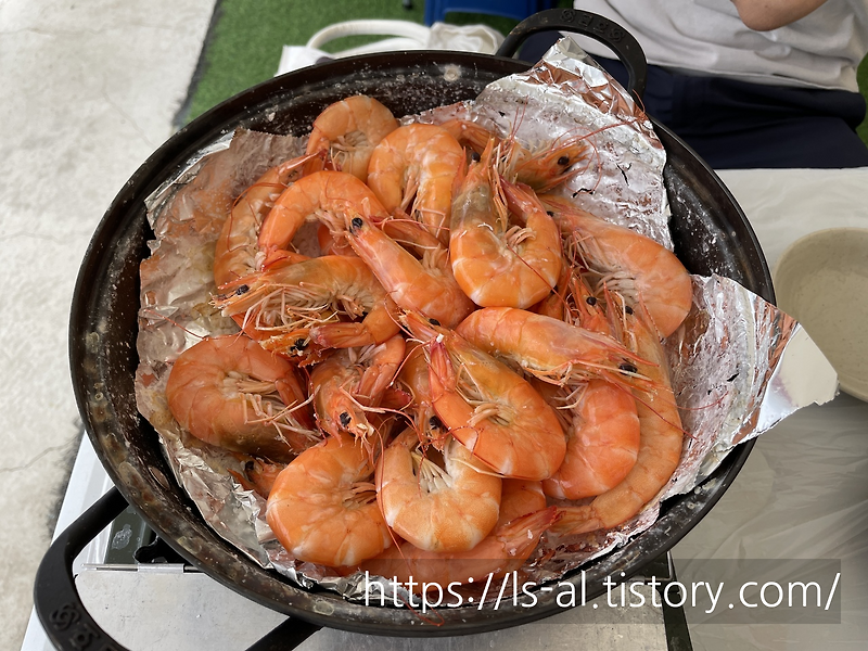 영종도 서해수산 대하구이 새우구이 맛집 재방문 후기