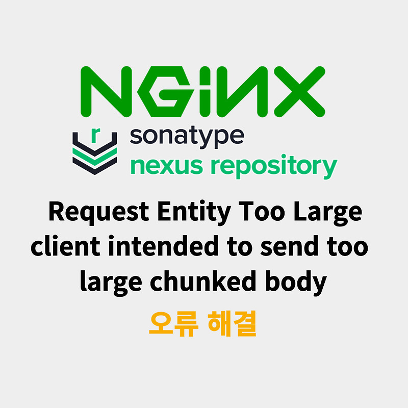  nginx nexus docker repository retrying request entity too large 