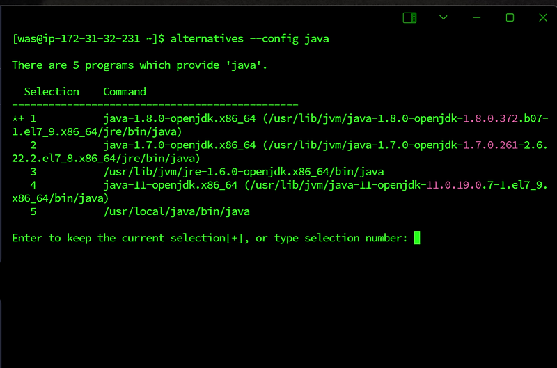  centos jdk java version 