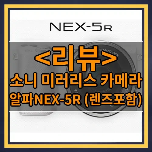 소니 미러리스 카메라 추천