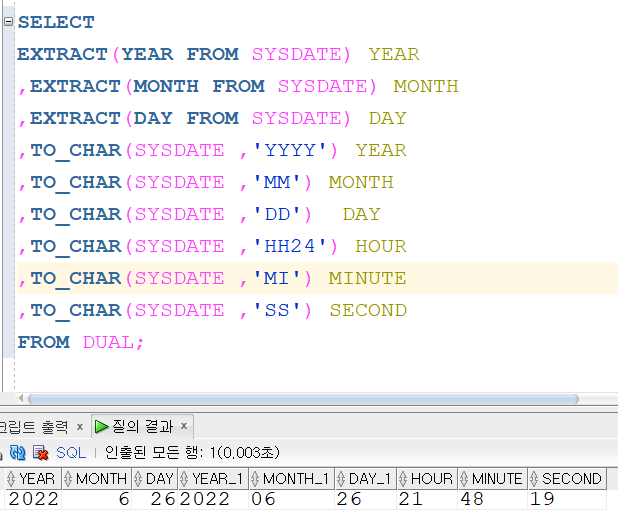 sysdate-to-char-extract-to-number-sql-oracle