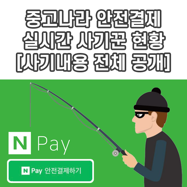 <b>중고나라</b> 안전결제 사기 수법과 피싱 사이트 확인 요령 (사기꾼... 