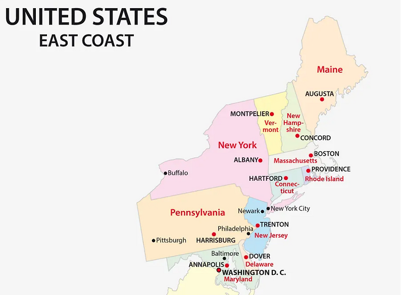 [미국] 미국 동부: 여행 필수코스 도시 Top10, US East