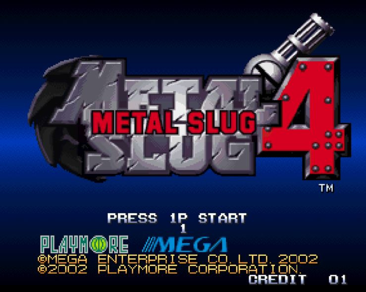 [고전 게임] 메탈 슬러그 4 무료 플레이 (Metal Slug 4)