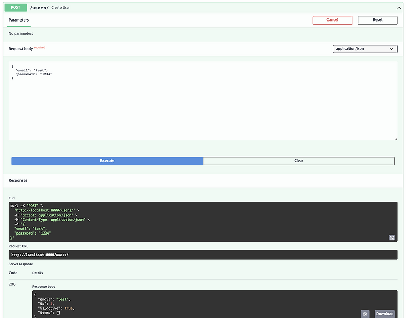 [Python] FastAPI 사용하기 - DB Connection
