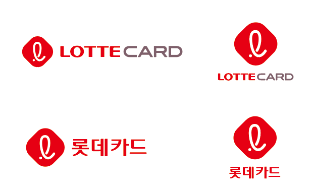 롯데카드 로고 모음집 ai png 투명배경