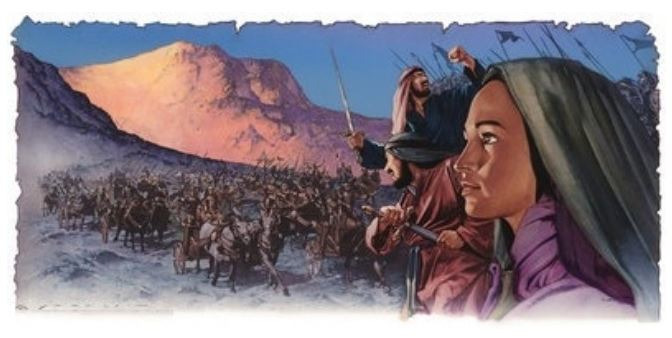 사사기 4장 : 사사 드보라 - holySpirit