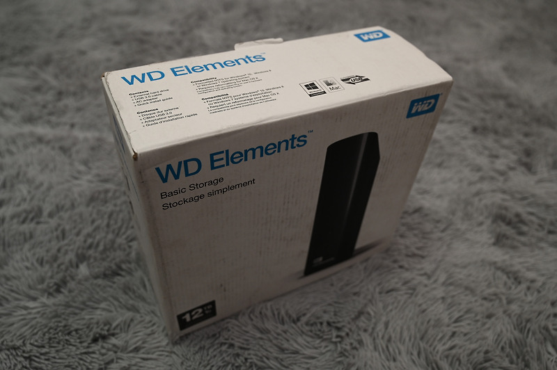 아마존 WD Elements 12TB 외장하드 구입 및 적출기