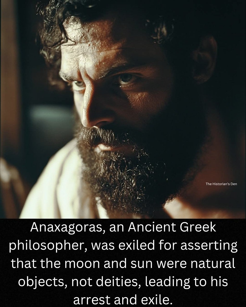 아낙사고라스(Anaxagoras) _ 달과 태양이 물체라고 주장하여 추방당하다