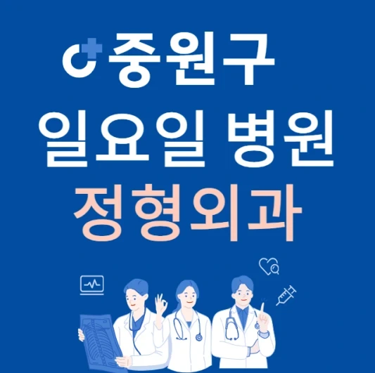 성남시 중원구 일요일 정형외과 진료하는 곳 | 주말에 문 여는 중원구 24시간 정형외과 병원 찾기