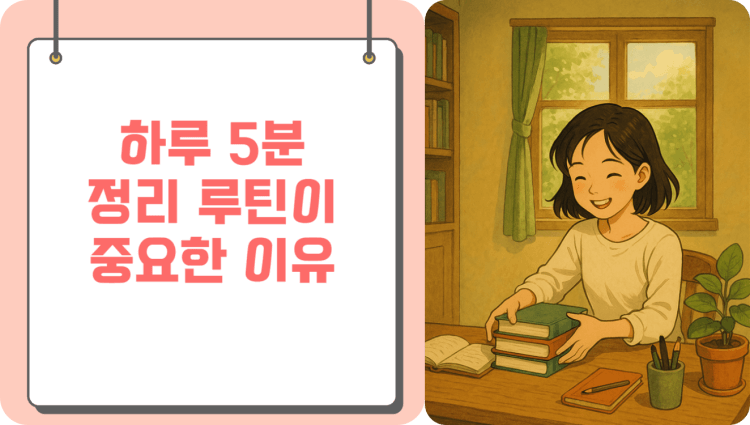 하루 5분 정리 루틴이 삶을 바꾸는 이유