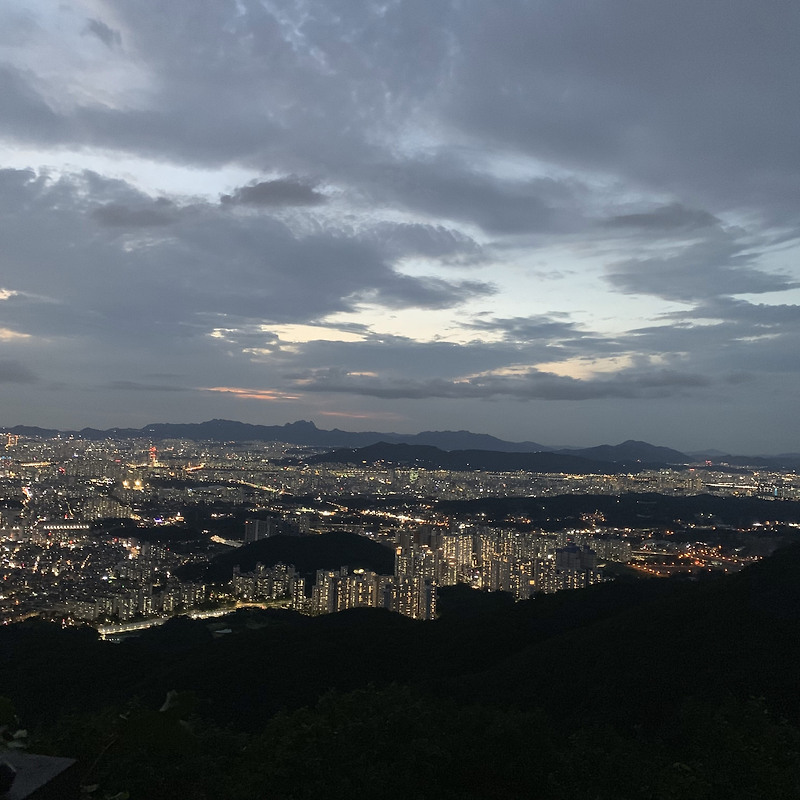 남한산성 야경 포인트 15분 걸어 올라가기(+주차팁)