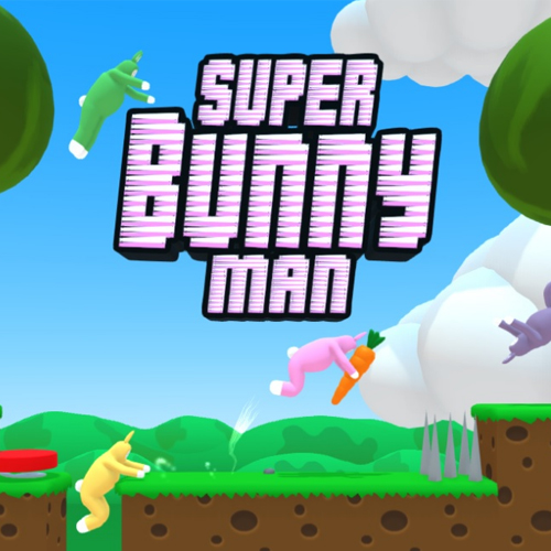 Super bunny как играть по сети. Банни Мэн игра. Super Bunny man. Super Bunny man системные требования. Управление в игре super Bunny man.