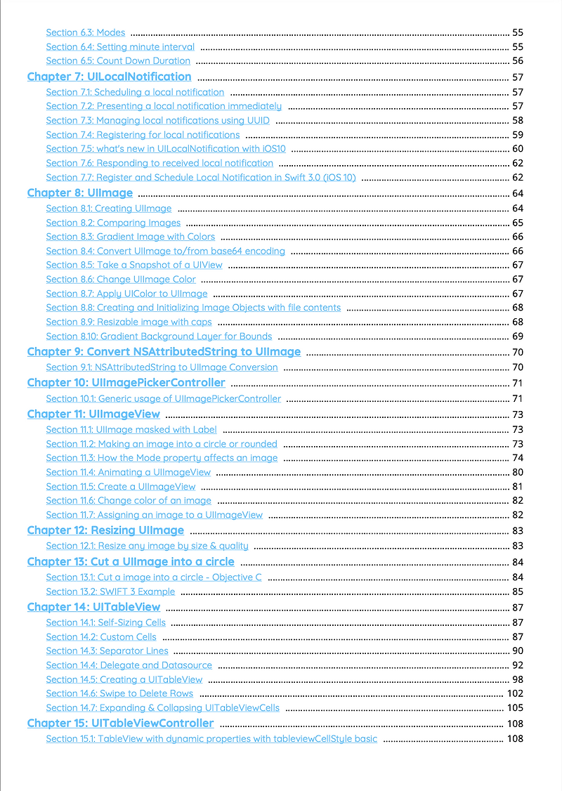 [iOS, Book] Free iOS Developer Book (goalkicker)