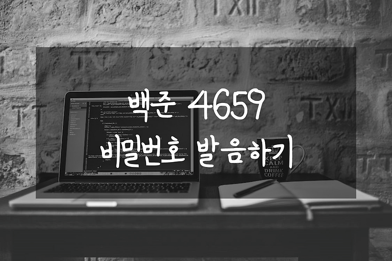 백준 4659 비밀번호 발음하기 C++