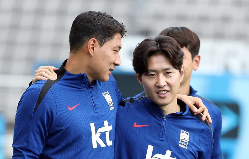 “형이 나이 가장 많은데 왜...” 대표팀 ‘최고령’ 주민규가 이강인에게 들은 말