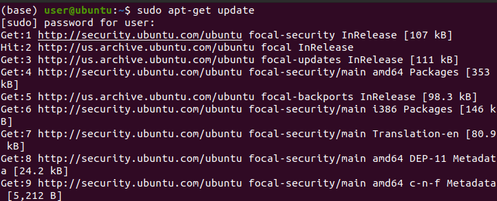 ubuntu 20.04 LTS 버전에 apache 웹 서버 설치