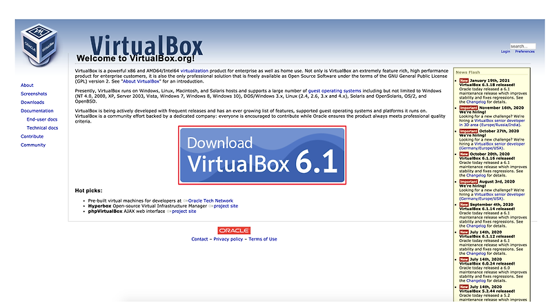 (MAC) VirtualBox + Ubuntu (18.04) 설치