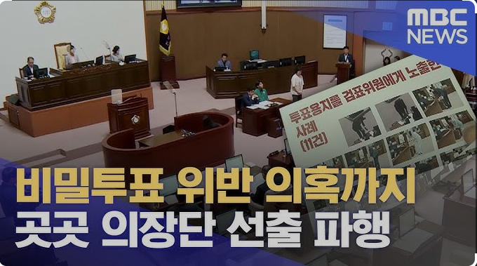 교황처럼 뽑는데...왜 뇌물 논란?