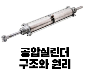 [기계] 공압 실린더의 원리, 구조 (단동, 복동 실의 차이점)