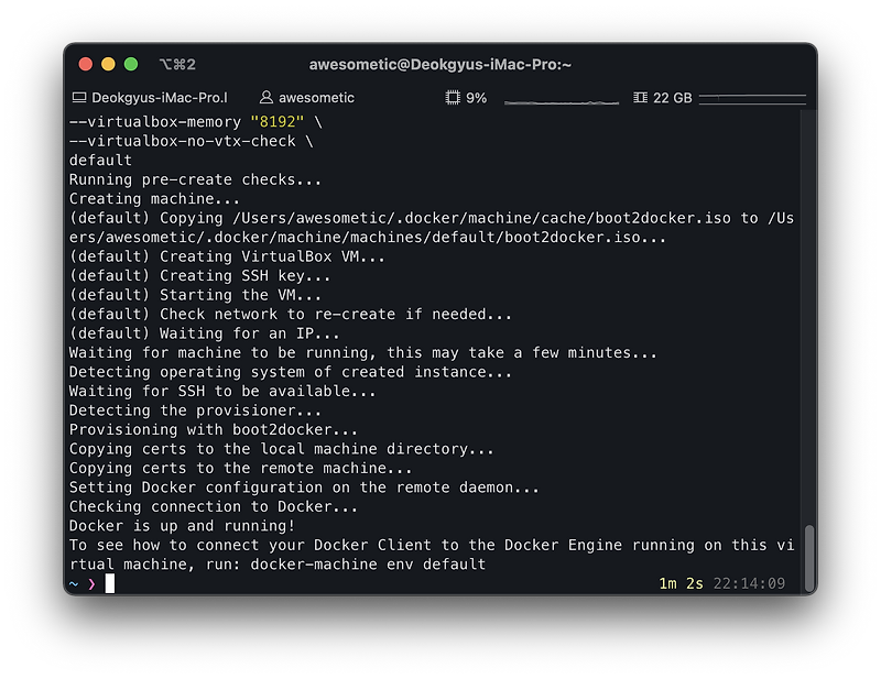 docker on mac hypervisor