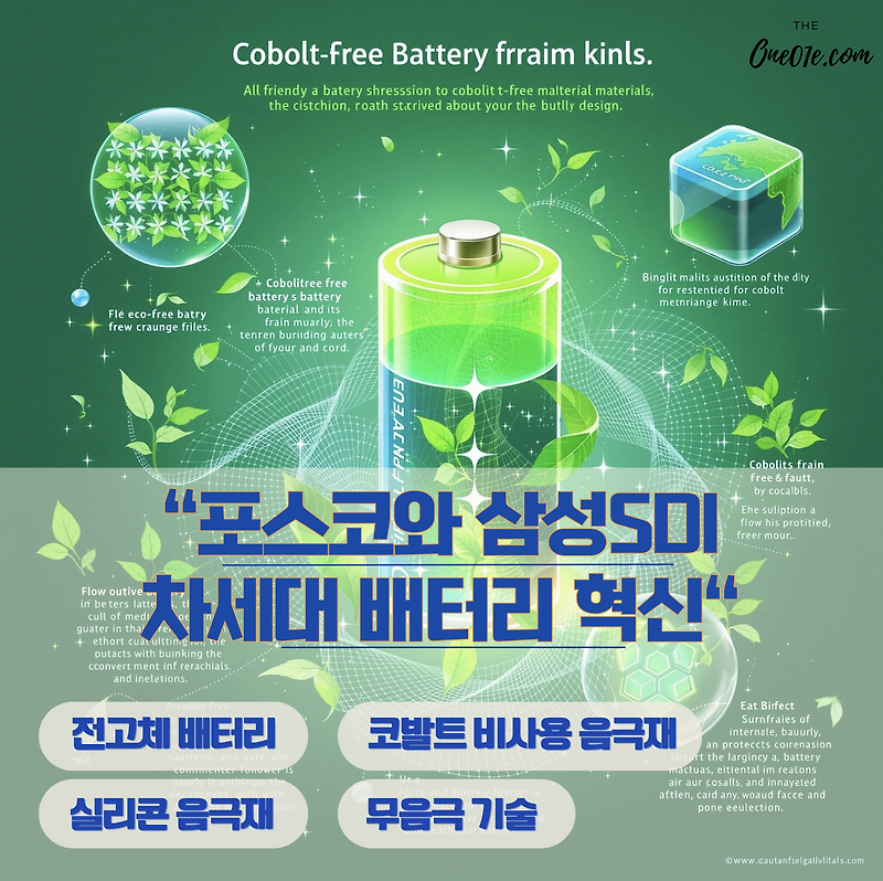 포스코와 삼성SDI의 차세대 배터리 혁신이 전기차 시장을 바꾸다