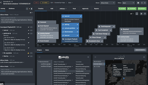 splunk phantom rest api