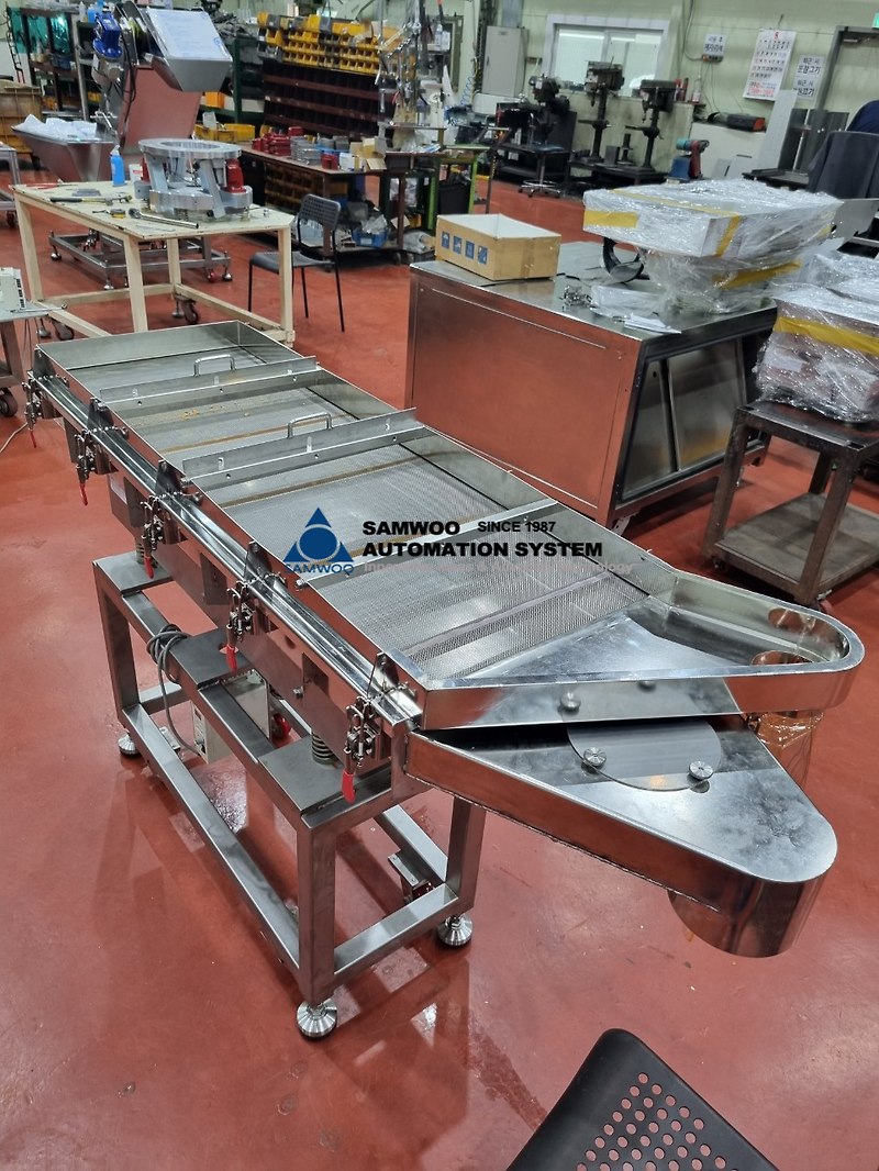 고춧가루 공급기 / Chili powder Linear Feeder