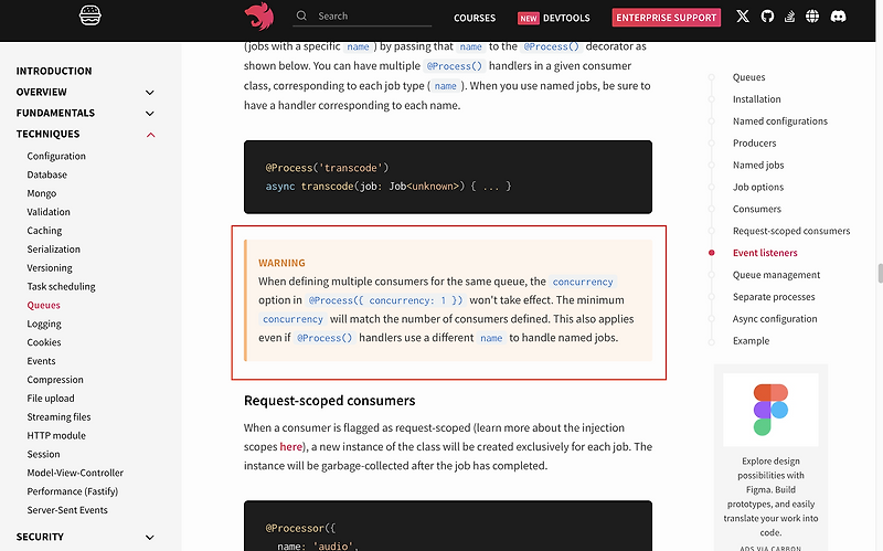 bull queue 동시성(concurrency) 설정 이슈. - 설정한 값보다 훨씬 많은 job이 실행되는 이슈