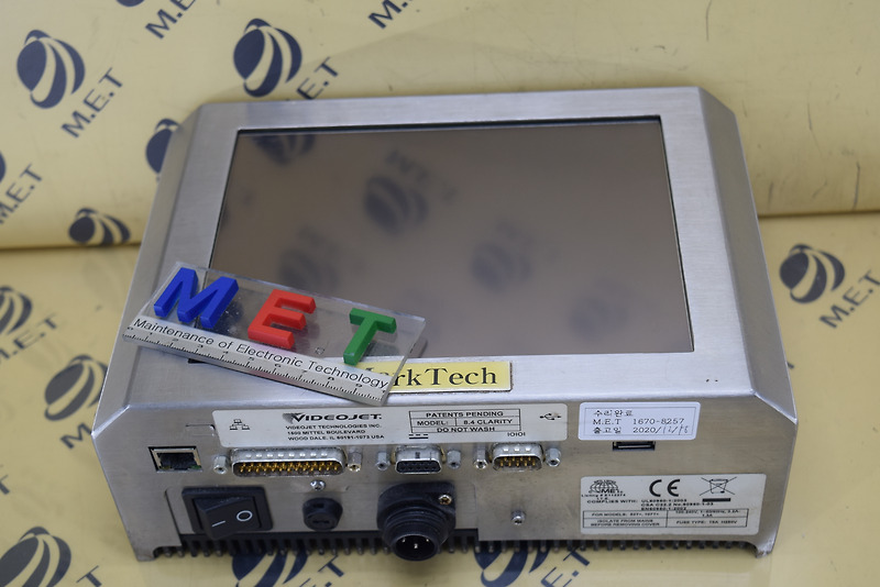 [TOUCH PANEL] VIDEOJET 8.4 CLARiTY 비디오제트 터치패널 수리 / ㈜엠이티 눈깜짝1초가격/ 월정기무제한유지보수