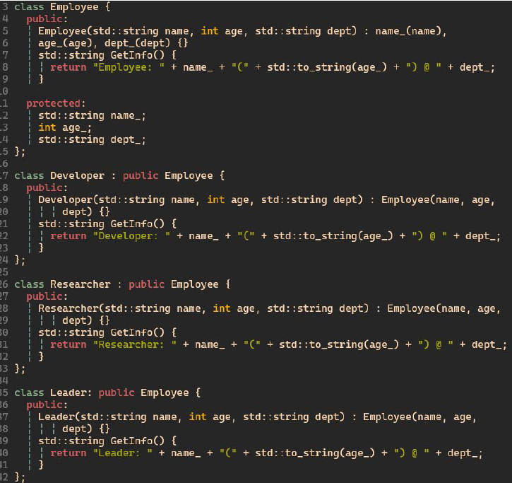 [C++] OOP (5) Dynamic dispatch / Multiple Inheritance