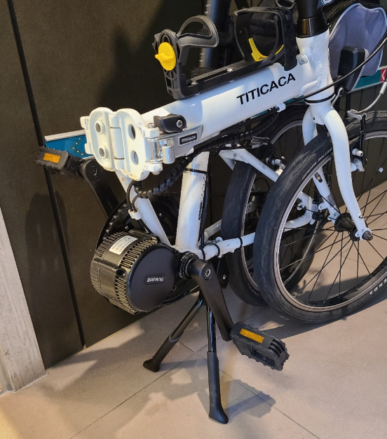 자전거 양발 받침대