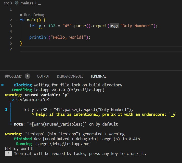 Kjun kr kjcoder tistory rust warning 