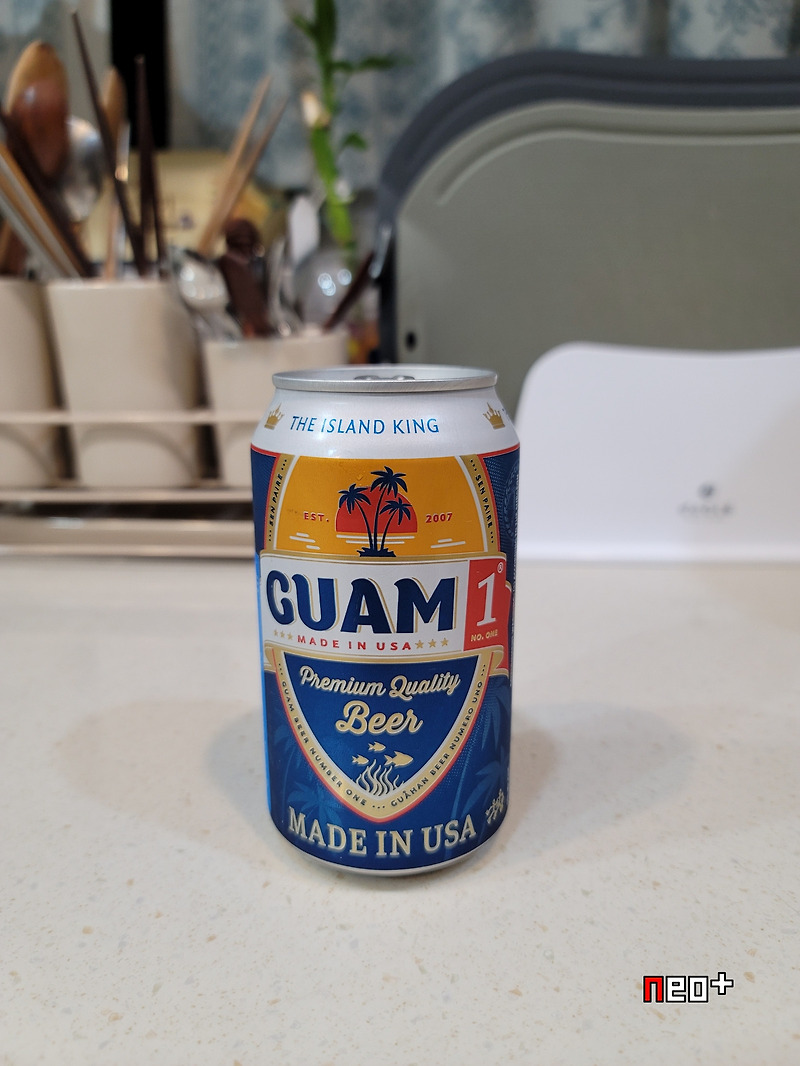 [주류 422][캔355ml] 괌1 라거(GUAM 1 LAGER)