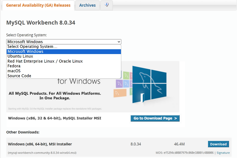 MySQL Workbench 설치 및 사용 방법