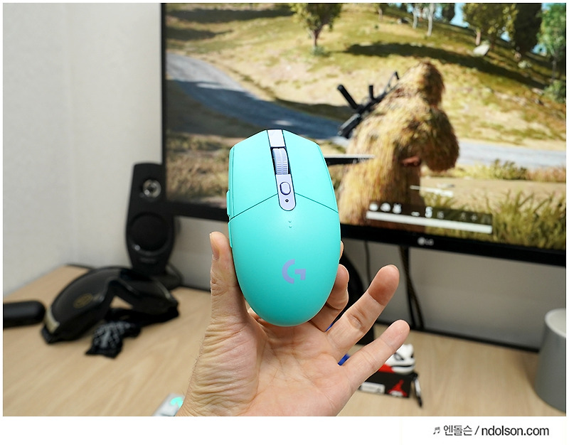 로지텍 G304 색깔을 아는 무선 게이밍 마우스