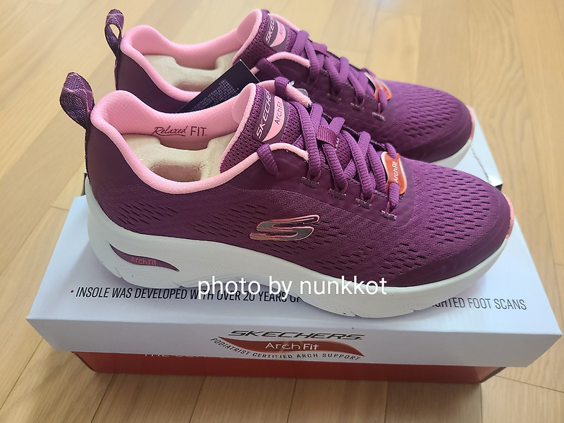 스케쳐스 아치핏 디럭스 23년 신상-내돈내산 후기?