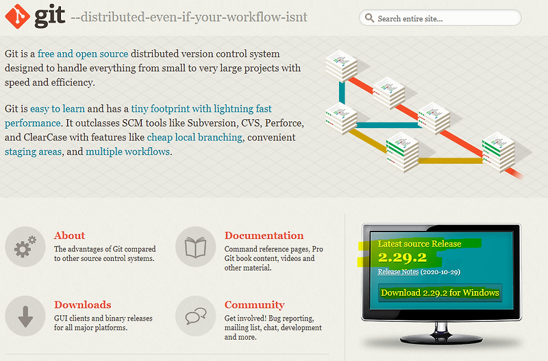 (github)깃허브 - 윈도우에 깃(git) 설치하기 :: 전산직의 삶