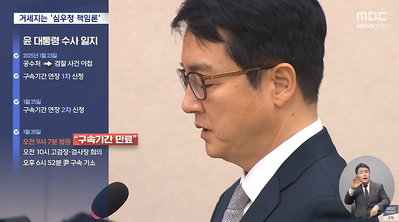 구속취소' 결정 비판. <b>심우정 검찰총장</b>의 윤석열 봐주기.