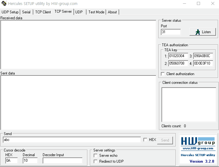 Stm32 tcp client lwip raw api