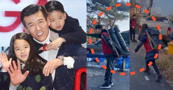 션♥정혜영, 붕어빵 아들·딸 공개 '6살 때부터 함께한 연탄 봉사' 나이