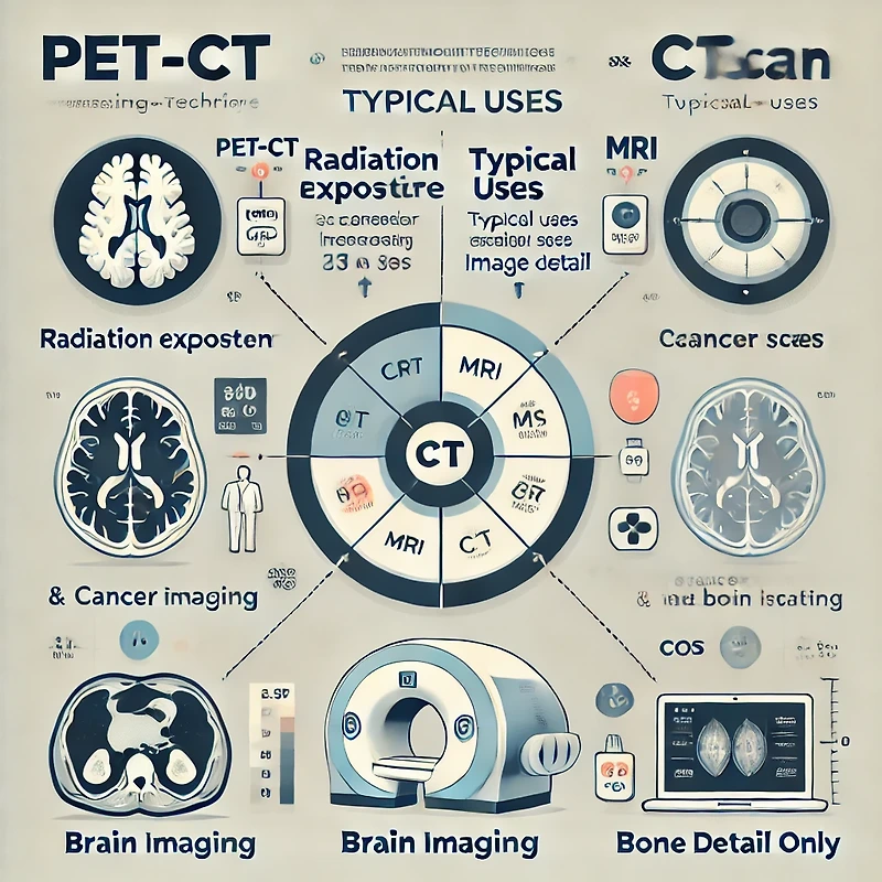 건강검진에서 어떤 영상검사를 선택해야 할까? CT, MRI, PET CT 비교 가이드