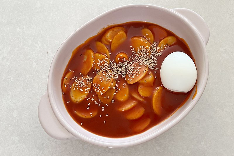 떡국떡떡볶이 레시피 : 소스가 더 잘 배어 맛있다!