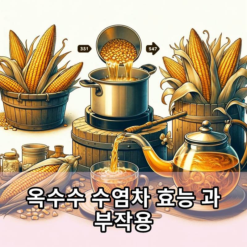 옥수수 수염차 효능 과 부작용